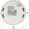 DAHUA IPC-HDBW3241F-AS-M-0280B 2.1MP Dome IP kamera ar motorizētu varifokālo objektīvu