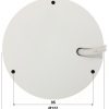 DAHUA IPC-HDBW3541R-ZAS-27135 5MP Dome IP kamera ar motorizētu varifokālo objektīvu