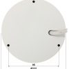 DAHUA IPC-HDBW3841R-ZAS-27135 8.3MP Dome IP kamera ar motorizētu varifokālo objektīvu