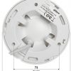 DAHUA IPC-HDW1230S-0280B-S5 2.1MP Dome IP kamera ar motorizētu varifokālo objektīvu