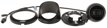 DAHUA IPC-HDW2541TM-S-0280B-BLACK 5MP Dome IP kamera WizSense ar motorizētu varifokālo objektīvu melna