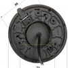 DAHUA IPC-HDW2541TM-S-0280B-BLACK 5MP Dome IP kamera WizSense ar motorizētu varifokālo objektīvu melna