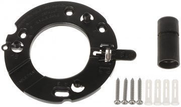 DAHUA IPC-HDW2541TM-S-0280B-BLACK 5MP Dome IP kamera WizSense ar motorizētu varifokālo objektīvu melna