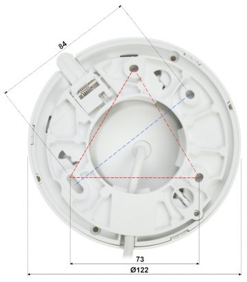 DAHUA IPC-HDW2841TM-S-0280B 8.3MP Dome IP kamera WizSense ar motorizētu varifokālo objektīvu