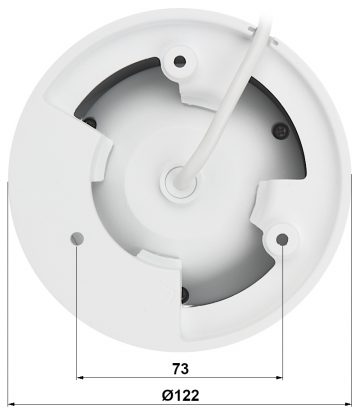 DAHUA IPC-HDW3541T-ZAS-27135 5MP Dome IP kamera ar motorizētu varifokālo objektīvu