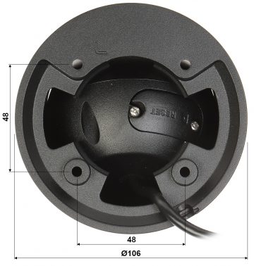 DAHUA IPC-HDW5541TM-ASE-0280B-BLACK 5MP Dome IP kamera ar motorizētu varifokālo objektīvu melna