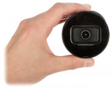 DAHUA IPC-HFW1530S-0280B-S6-BLACK 5MP IP kamera ar motorizētu varifokālo objektīvu melna