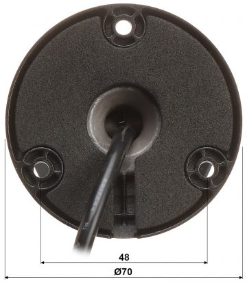 DAHUA IPC-HFW2449S-S-IL-0280B-BLACK 4MP IP kamera WizSense ar motorizētu varifokālo objektīvu melna