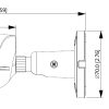 DAHUA IPC-HFW2541E-S-0280B 5MP IP kamera WizSense ar motorizētu varifokālo objektīvu