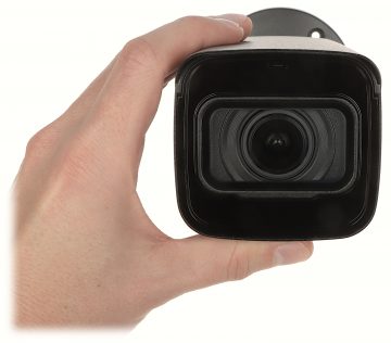 DAHUA IPC-HFW2541T-ZAS-27135-BLACK 5MP IP kamera WizSense ar motorizētu varifokālo objektīvu melna