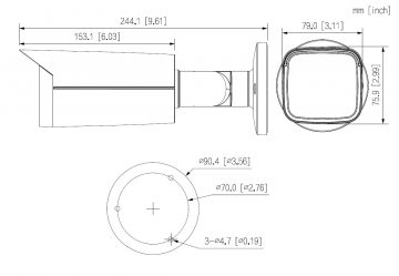 DAHUA IPC-HFW2541T-ZAS-27135 5MP IP kamera WizSense ar motorizētu varifokālo objektīvu
