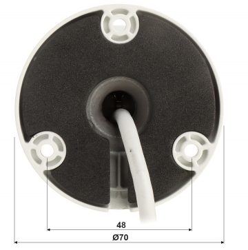 DAHUA IPC-HFW2849S-S-IL-0280B 8.3MP IP kamera WizSense su motorizuotu varifokaliniu objektyvu