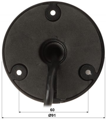 DAHUA IPC-HFW3549T1-AS-PV-0280B-S4-BLACK 5MP IP kamera AI ar motorizētu varifokālo objektīvu melna