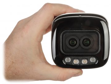 DAHUA IPC-HFW5449T1-ASE-D2-0360B 4MP IP kamera AI ar motorizētu varifokālo objektīvu