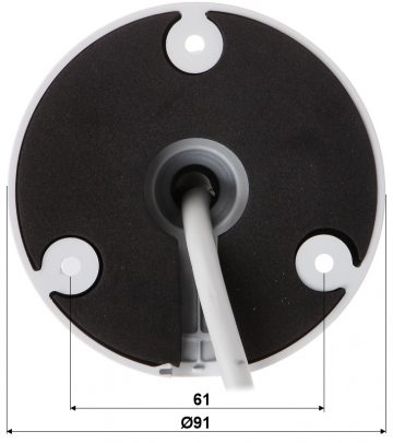 DAHUA IPC-HFW5449T1-ASE-D2-0360B 4MP IP kamera AI ar motorizētu varifokālo objektīvu