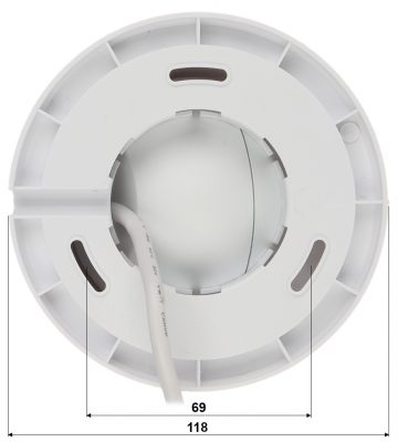 UNIARCH IPC-T122-APF40 2.1MP Dome IP kamera ar motorizētu varifokālo objektīvu