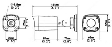 UNIVIEW IPC2122LB-SF40-A 2.1MP IP kamera ar motorizētu varifokālo objektīvu UNIVIEW IPC2122LB-SF40-A 2.1MP IP kamera ar motorizētu varifokālo objektīvu