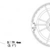 UNIVIEW IPC324SB-DF28K-I0 4MP Dome IP kamera ar motorizētu varifokālo objektīvu