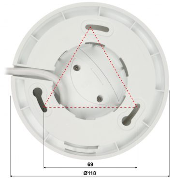 UNIVIEW IPC3614LE-ADF28K-G 4MP Dome IP kamera