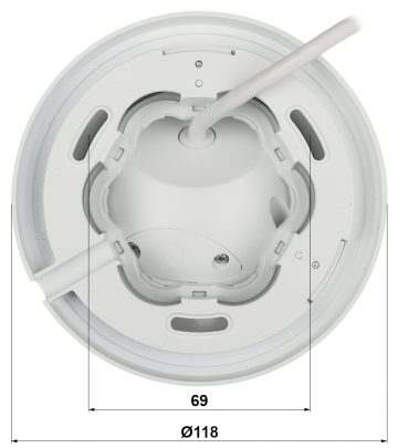 UNIVIEW IPC3615LE-ADF28K-G 5MP Dome IP kamera ar motorizētu varifokālo objektīvu