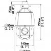 UNIVIEW IPC6424SR-X25-VF 4MP PTZ IP kamera ar motorizētu varifokālo objektīvu