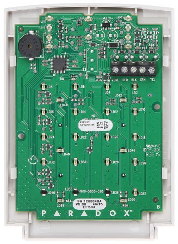 SIGNĀLA VADĪBAS PANEĻA TASTATŪRA K-10V PARADOX