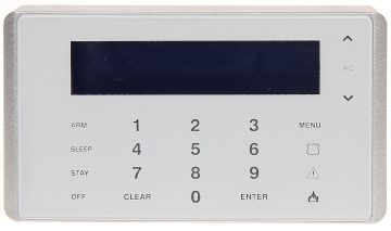 SIGNĀLA VADĪBAS PANEĻA SENSORU TASTATŪRA K-656 PARADOX