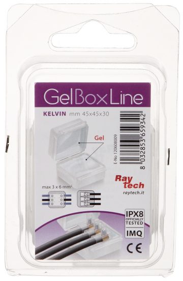 JUNCTION BOX GELBOX KELVIN IP68 RayTech JUNCTION BOX GELBOX KELVIN IP68 RayTech