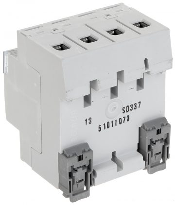 PALIEKOŠĀS STRĀVAS ĶĒDES PĀRTRAUCĒJS LE-411708 TRĪSFĀŽU, TIPS AC 30 mA 40 A LEGRAND