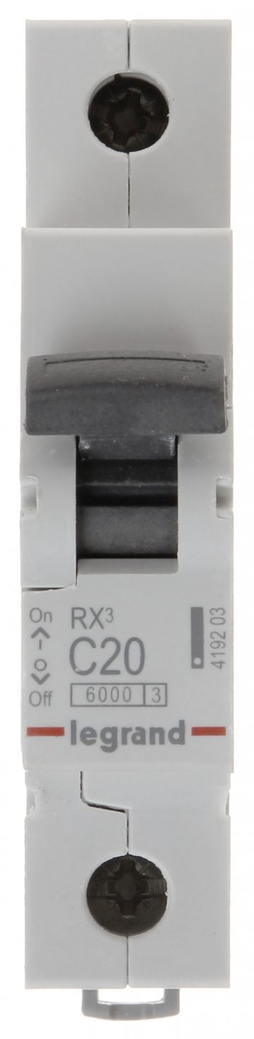 POWER SWITCH LE-419203 SINGLE PHASE 20 A TYPE C LEGRAND