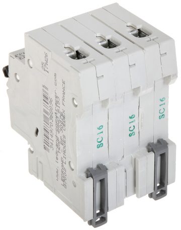 GRANDINĖS IŠJUNGIKLIS LE-419235 TRIJŲ FAZIŲ 16 A C TIPO LEGRAND