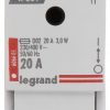 Предохранитель-выключатель LE-606605 однофазный 20 А D02 LEGRAND