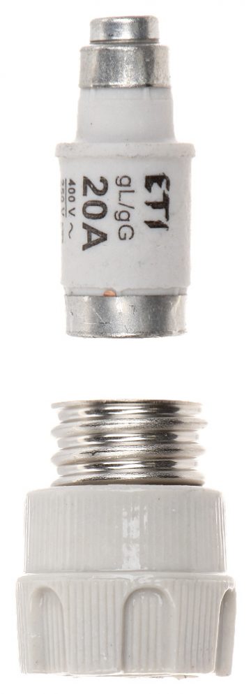 Предохранитель-выключатель LE-606605 однофазный 20 А D02 LEGRAND