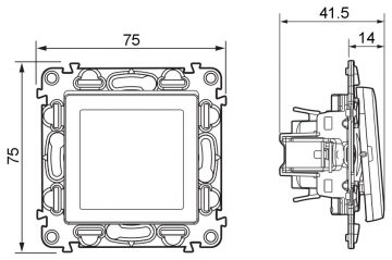 ATSEVIŠĶS IMPULSA SLĒDZIS LE-752115 Valena Life 230 V 6 A LEGRAND