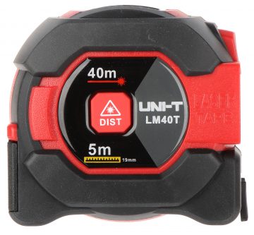 LĀZERA TĀLMĒRS + MĒRLENTE LM-40T UNI-T