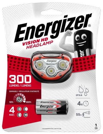 PRIEKINIS ŽIBINTAS LT-VISION-HD/300 ENERGIZER