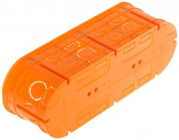 TRIPLE-LAYER FLUSH-MOUNTED BOX M-3X60-F SIMET