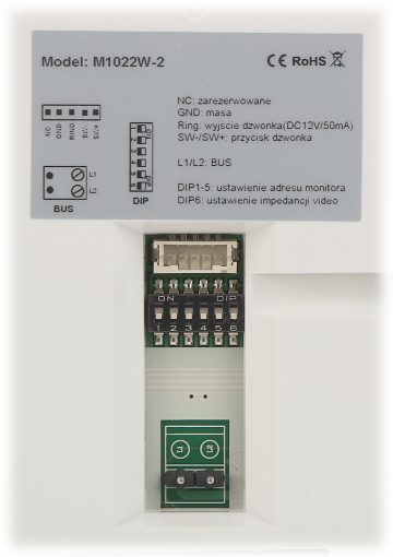 IEKŠĒJAIS PANELIS M1022W-2 VIDOS