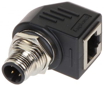 LEŅĶISKAIS ADAPTERIS M12D-W/RJ45-G