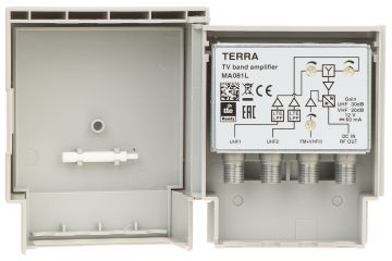 ANTENAS PASTIPRINĀTĀJS MA-081L FM / VHF / UHF 12V TERRA