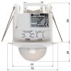 MOTION DETECTOR FOR CEILING MOUNTING MD-05B7 AC 230V MOTION DETECTOR FOR CEILING MOUNTING MD-05B7 AC 230V