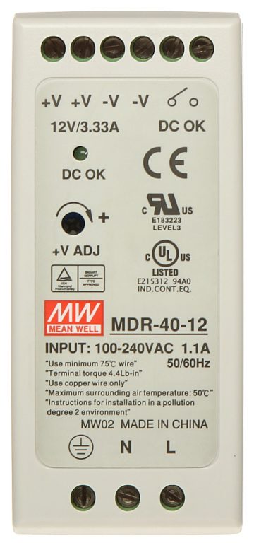 SLĒGIERĪCES ADAPTERIS MDR-40-12