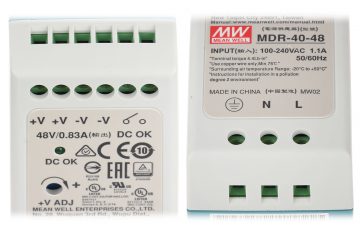 SLĒGIERĪCES ADAPTERIS MDR-40-48 MEAN WELL