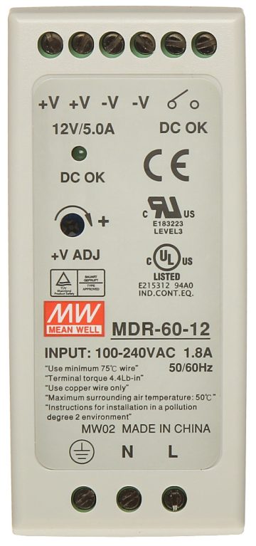 SLĒGIERĪCES ADAPTERIS MDR-60-12