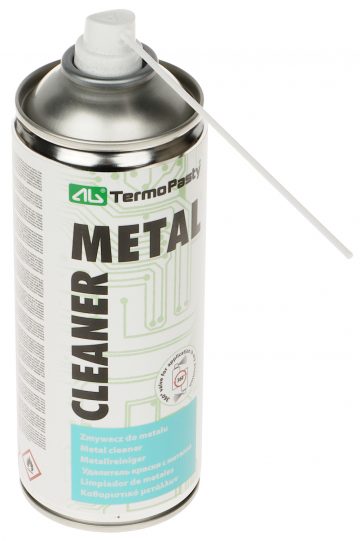 METĀLA TĪRĪTĀJS METAL-CLEANER/400 IZSMIDZINĀMS LĪDZEKLIS 400 ml AG TERMOPASTY