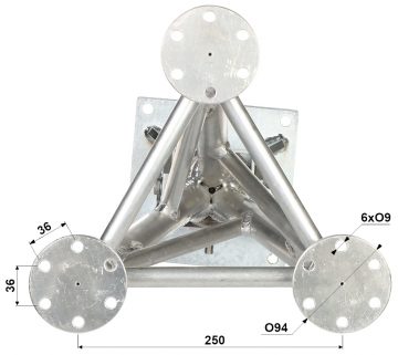 GROZĀMA PAMATNE REŽĢU MASTIEM AR ATSAIŠBALSTIEM MK-1.5/POD-B