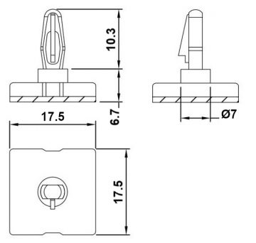 PAŠLĪMĒJOŠS ATTĀLUMA ELEMENTS MM-054 PULSAR