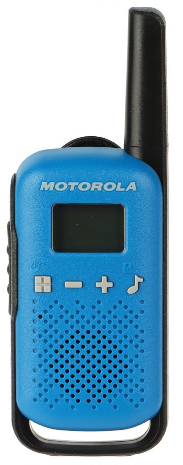 2 PMR RADIOTELEFONU KOMPLEKTS MOTOROLA-T42/BLUE 446.1 MHz ... 446.2 MHz