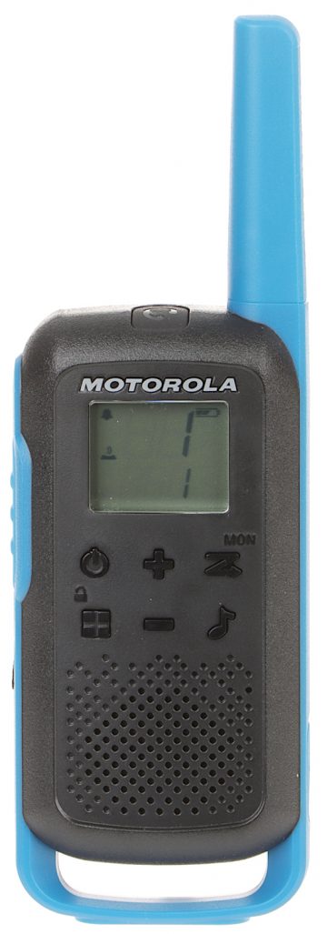 2 PMR RADIOTELEFONU KOMPLEKTS MOTOROLA-T62/BLUE 446.1 MHz ... 446.2 MHz