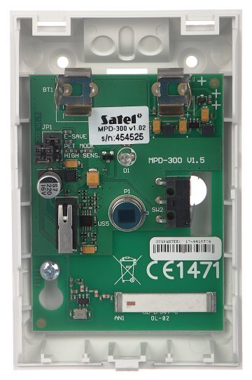 BEZVADU PIR DETEKTORS MPD-300 SATEL BEZVADU PIR DETEKTORS MPD-300 SATEL